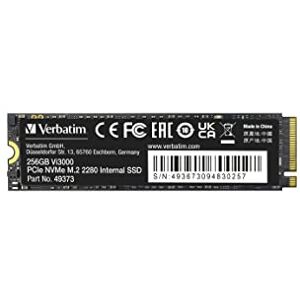 Verbatim Vi3000 PCIe NVMe M.2 SSD 256GB