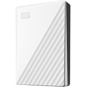 Western Digital WD Portable HDD USB3.0 White My Passport Encryption Password Protection External Hard Disk, WDBPKJ0040BWT-WESN