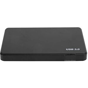 Dpofirs YD0002 USB3.0 2.5 Inch Mobile Mechanical Hard Disk, Portable HDD External Hard Disk Storage Hard Disk, for Desktop Computers, Notebooks, Monitoring, etc - Black(2T)