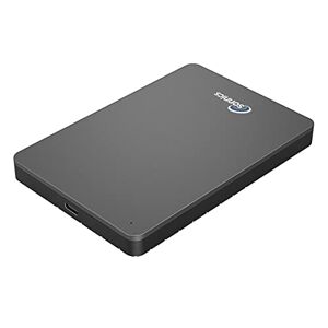 Sonnics 500GB Grey External Portable Hard drive type C USB 3.1 Compatible with Windows PC, Mac, Smart tv, XBOX ONE/Series X & PS4 /PS5