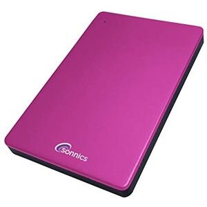 Sonnics 500GB Pink External Portable Hard drive type C USB 3.1 Compatible with Windows PC, Apple Mac, Smart tv, XBOX ONE/Series X & PS4 /PS5