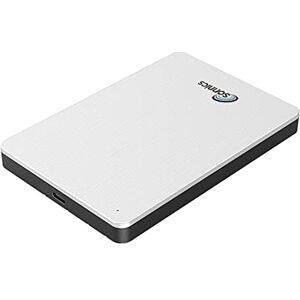 Sonnics 1TB Silver External Portable Hard drive type C USB 3.1 Compatible with Windows PC, Mac, Smart tv, XBOX ONE & PS4