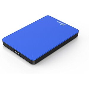 Sonnics 320GB Blue External Portable Hard drive USB 3.0 super fast transfer speed for use with Windows PC, Apple Mac, Smart tv, XBOX ONE & PS4