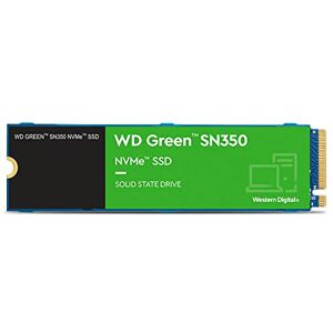 Western Digital WD Green SN350 500GB M.2 NVMe SSD, with 2400MB/s Read Speed and Up to 1500MB/s Write Speed