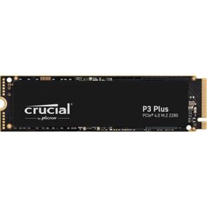 Crucial P3 Plus SSD 1TB M.2 NVMe PCIe Gen4 Internal SSD, Up to 5000MB/s, Laptop & Desktop (PC) Compatible, Solid State Drive - CT1000P3PSSD801