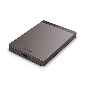 Lexar SL200 1TB Portable SSD, External SSD, Solid State Drive, Up to 550MB/s Read, 400MB/s Write, USB Type-C (LSL200X001T-RNNNG)