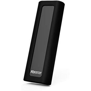 Fantom Drives Extreme Mini 4TB External SSD - 1050MB/s, USB 3.2 Gen 2 Type-C and Type-A, Aluminum, UCX-4000N