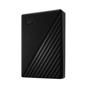 WD 5TB My Passport Portable HDD USB 3.0 with software for device management, backup and password protection, Works with PC, Xbox and Playstation, Black