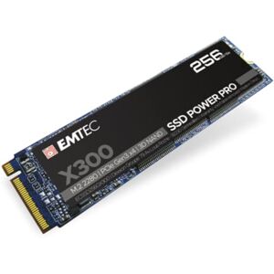 Emtec X300 Power Pro 256GB M.2 2280 PCIe Gen 3.0 x4 Internal Solid State Drive (SSD) - ECSSD256GX300