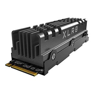 PNY XLR8 CS3140 M.2 NVMe Gen4 x4 Internal Solid State Drive (SSD) with Heatsink 2TB, Read Speed up to 7500 MB/s, Write Speed up to 6850 MB/s