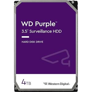 Western Digital WD Purple 4TB Surveillance 3.5" Internal Hard Drive, AllFrame Technology, 180BT/yr, 256MB Cache, 3 Year Warranty