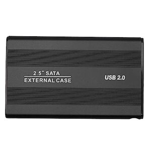 KAKAKE External Hard Drive, Ultra Thin 480Mbps Transmission Aluminum Alloy 2.5 Inch USB 2.0 External Hard Drive for Travel (320GB)