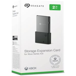 Seagate Storage Expansion Card for Xbox Series X S, 2 TB, SSD, Plug and Play NVMe Expansion SSD Xbox Series X S, Officially Licensed, 3 yr Rescue Services (STJR2000400)