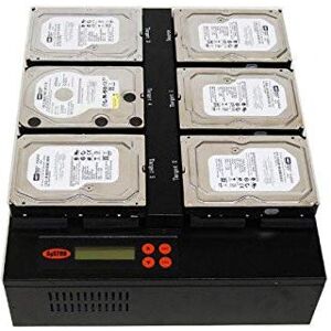 Systor 1 to 5 Hard Drive / Solid State Drive (HDD/SSD) Duplicator (150MB/sec) - FlatBed