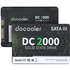 LAURAG Solid Stable Drive, DC2000 2TB 2.5 inch SSD Internal Solid Stable Drive III Interface Fast Read&Wirte Speed for PC Laptop