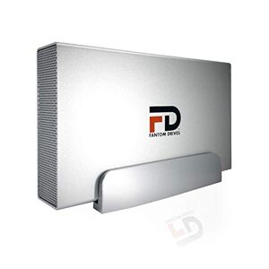 Fantom Drives 14TB 7200RPM External Hard Drive - USB 3.0/3.1 Gen 1 - Silver Aluminum Case - Mac, Windows, and Xbox