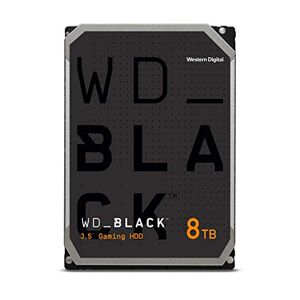 WD_Black Western Digital 8TB WD Black Performance Internal Hard Drive HDD - 7200 RPM, SATA 6 Gb/s, 256 MB Cache, 3.5