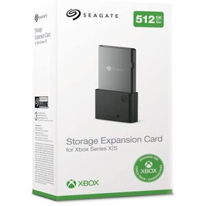 Seagate Storage Expansion Card for Xbox Series X S, 512 GB, SSD, NVMe Expansion SSD for Xbox Series X S, 3 year Rescue Services (STJR512400)