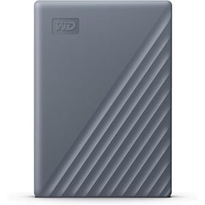 WD 5TB My Passport Portable HDD Works with USB-C and USB-A devices with software for device management, backup and pasword protection, Works with PC, Mac, Chromebook, Gaming Console and Mobile Devices