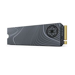 Seagate Beskar Ingot Drive Special Edition FireCuda PCIe Gen4 NVMe SSD 1TB Internal Solid State Drive - M.2 with heatsink, up to 7300MB/s, 1.8M MTBF and 1275TB TBW, Rescue Services (ZP1000GM3A033)