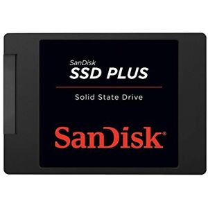 Sandisk SSD PLUS 480 GB SATA III 2.5-Inch Internal Solid State Drive, SDSSDA-480G-G26 , Black