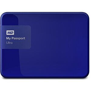 Western Digital WD My Passport Ultra WDBWWM5000ABL-NESN Portable External Hard Drive (500 GB, USB 3.0), Blue