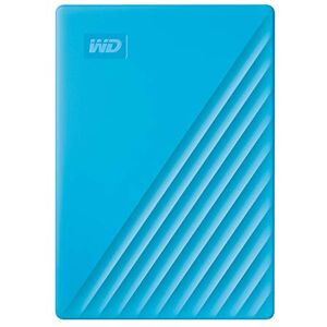 WD 4 TB My Passport Portable HDD USB 3.0 with software for device management, backup and password protection - Blue - Works with PC, Xbox and PS4