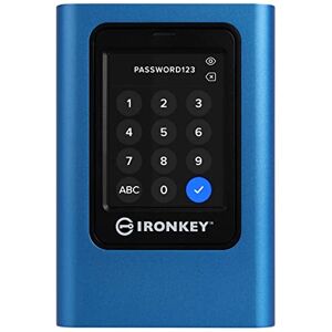 Kingston IronKey Vault Privacy 80 - External SSD - FIPS 197 Certified & XTS-AES 256-bit Encrypted- Up to 250MB/s read, 250MB/s write - IKVP80ES/480G