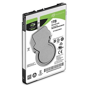 Seagate BarraCuda 1 TB Internal Hard Drive HDD – 2.5 Inch SATA 6 Gb/s 5400 RPM 128 MB Cache for PC Laptop (ST1000LM048) , Black