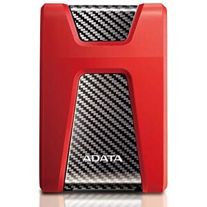 ADATA AHD650-2TU31-CRD DashDrive Durable HD650 - Hard drive - 2 TB - external (portable) - 2.5" - USB 3.1-256-bit AES - red - (Storage > External Hard Drives)