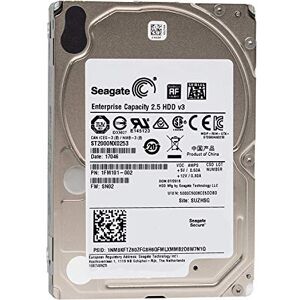 Seagate ST2000NX0273 Enterprise Capacity 2.5 HDD - Hard drive - 2 TB - internal - 2.5" SFF - SAS 12Gb/s - NL - 7200 rpm - buffer: 128 MB - (Components > Internal Hard Drives)