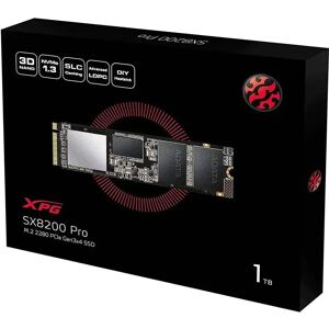 AWD-IT Adata XPG SX8200 Pro 1TB M.2 SSD PCIe Gen3x4 Internal Solid State Drive - Read 3500MB/s, Write 3000 MB/s - ASX8200PNP-1TT-C