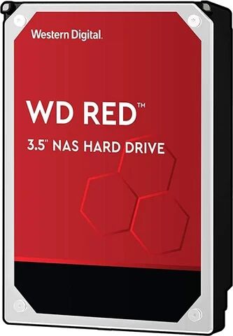 Refurbished: Western Digital 10TB WD100EFAX Red NAS 3.5`` Hard Drive