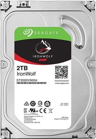 Refurbished: Seagate Ironwolf 2TB NAS Drive SATA