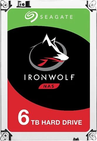 Refurbished: Seagate Ironwolf 6TB NAS Drive SATA