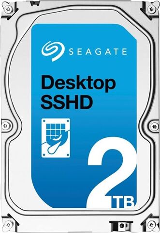 Refurbished: Seagate Hybrid Drive ST2000DX001 3.5” 2TB SSHD