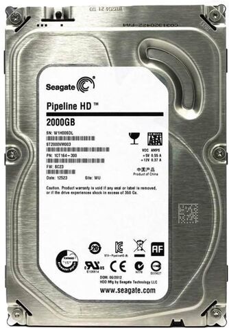 Refurbished: Seagate Pipeline HD ST2000VM003 2TB SATA