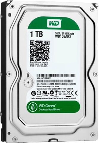 Refurbished: WD Green WD10EARX 1TB 3.5” SATA