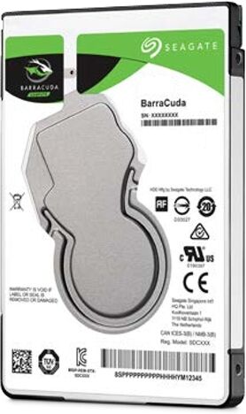 Seagate Disco HDD Interno SEAGATE BarraCuda 2.5" (500 GB - SATA - 5400 RPM)