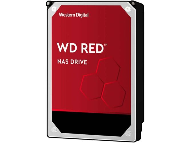 Western Digital Disco HDD Interno WESTERN DIGITAL Red (2 TB - SATA - 5400 RPM)