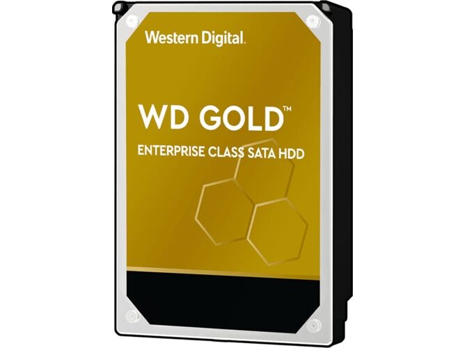 Western Digital Disco HDD Interno WESTERN DIGITAL Gold (8 TB - SATA - 7200 RPM)