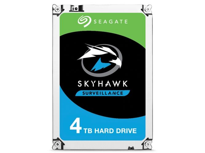 Seagate Disco HDD Interno SEAGATE SkyHawk ST4000VX007 HDD 4TB Serial ATA III (4 TB)