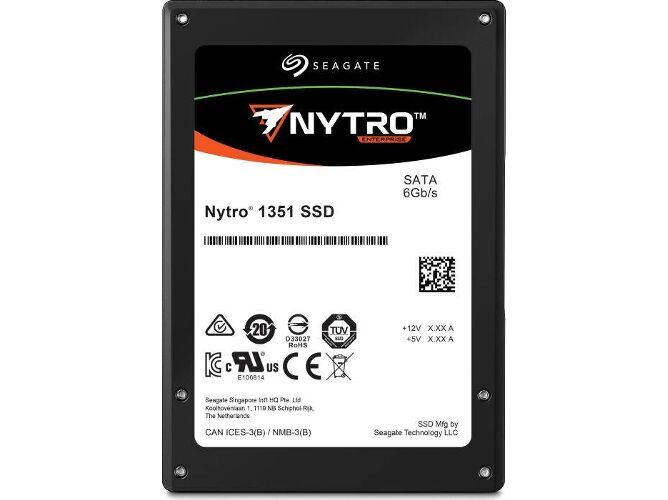 Seagate Disco SSD Interno SEAGATE Nytro 1351 (2 TB - SATA - 560 MB/s)