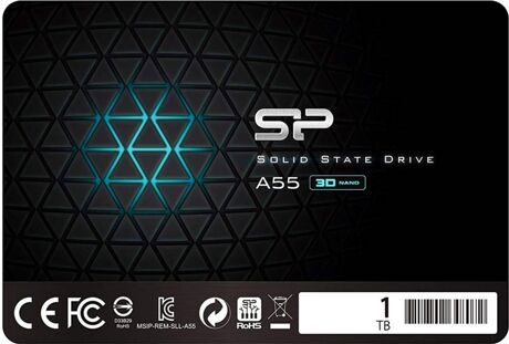 SILICON POWER Disco SSD Interno SILICON POWER Ace A55 (1 TB - SATA)