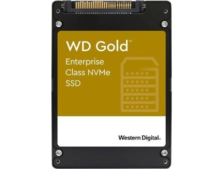 Western Digital Disco SSD Interno WESTERN DIGITAL WD Gold (960 GB - U.2 - 3000 MB/s)