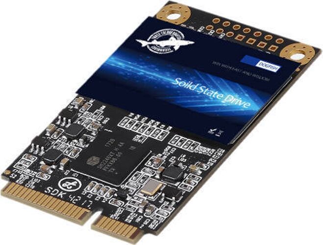 DOGFISH Disco SSD Interno DOGFISH mSATA Blue 500GB 3D NAND SATA (500 GB - SATA III - 6 Gb/s)