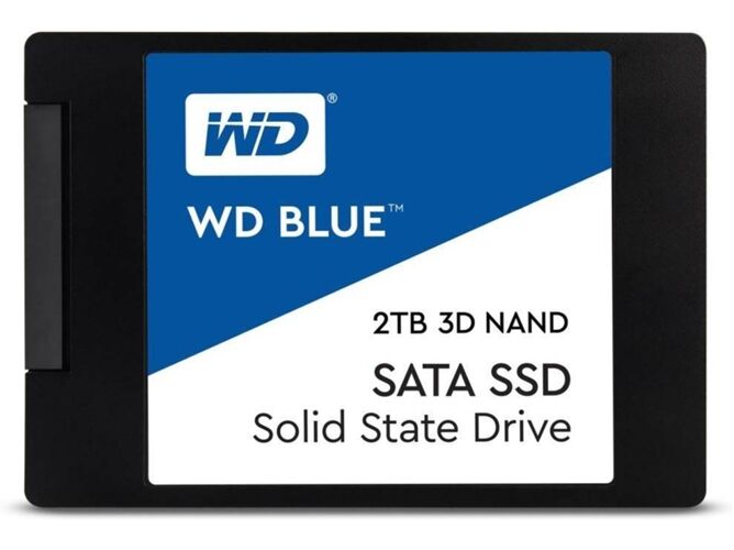 Western Digital Disco SSD Interno WESTERN DIGITAL Blue 3D NAND SATA 2TB (2 TB - SATA - 560 MB/s)