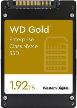 Western Digital Disco SSD Interno WESTERN DIGITAL WD Gold (2 TB - U.2 - 3100 MB/s)