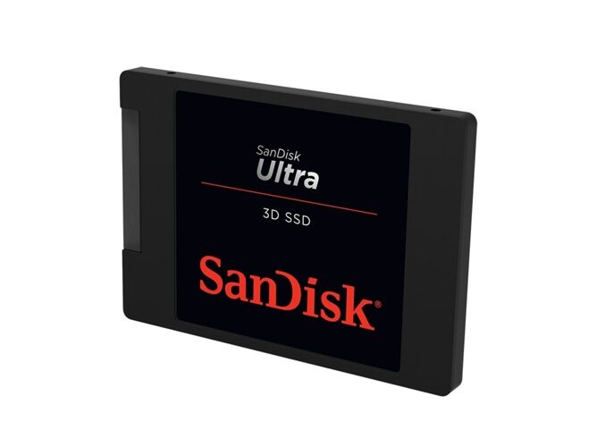 SanDisk Disco SSD Interno SANDISK 2TB (2 TB - SATA - 560 MB/s)