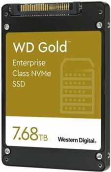 Western Digital Disco SSD Interno WESTERN DIGITAL WD Gold (8 TB - U.2 - 3100 MB/s)